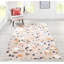 Tapis abstrait en laine tissé à plat à la main Jem Terri-97902621