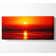Reflections of the Sun at Dusk - Wrapped Canvas Art Prints