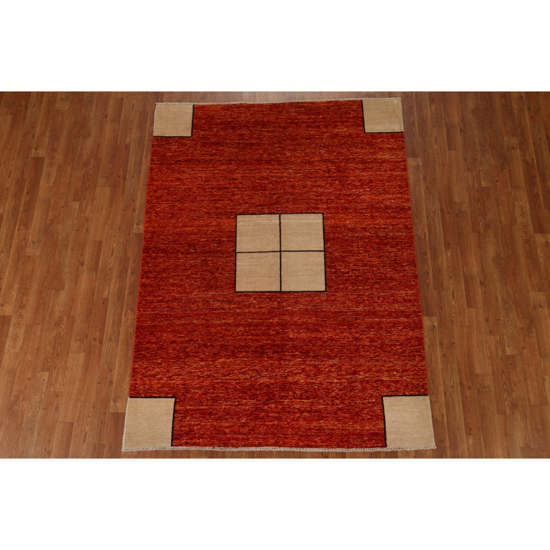 Tapis géométrique Gabbeh Kashkoli
