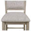 Chaises de salle à manger à hauteur de comptoir 2 pièces, Flair, rembourrées brun clair / beige, repose-pieds, base en bois pour chaise de chambre 2 pièces à thème, bois-1682122581-1682122582