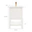 Meuble-lavabo en bois massif de 20 po avec tablette réglable-382455106