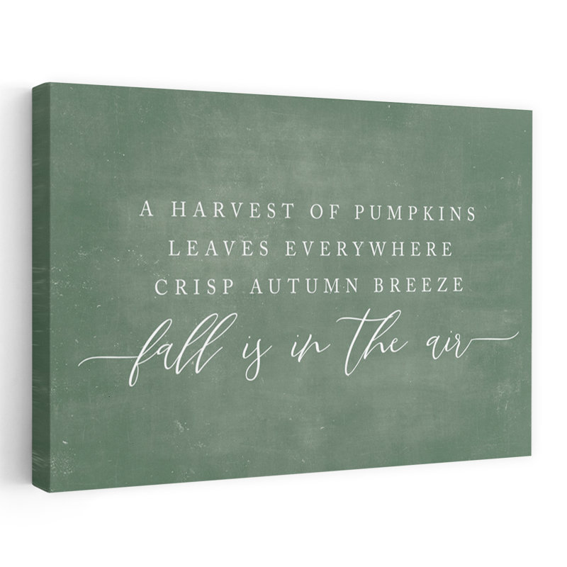 «Fall Is In The Air», art contemporain abstrait, H 16 po x l 24 po