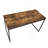 Rectangular Top Writing Desk with Metal Legs