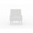 Bania 28" Modern & Contemporary Accent Chair with Textured Fabric Upholstery, Button-Tufted Chair Back, Nailhead Trim-505598264