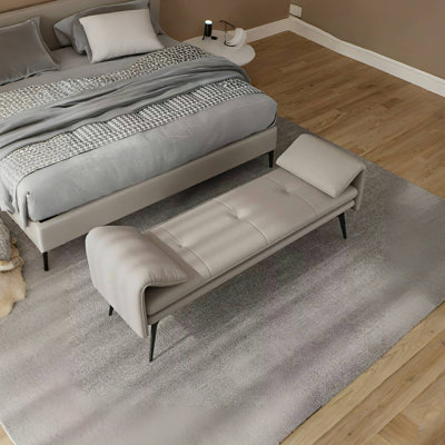 Superior and comfortable bed stool Faux Leather Upholstered Bench