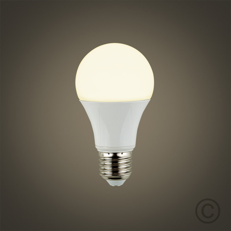 E27 LED Light Bulb, 6 W, Warm