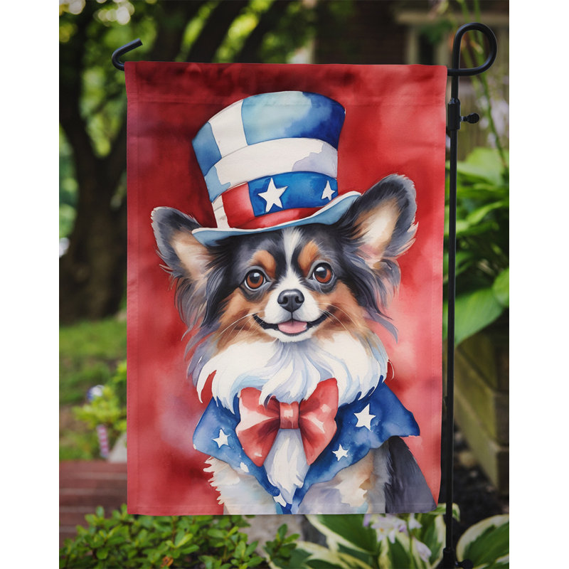 Drapeau patriotique du jardin américain, Papillon