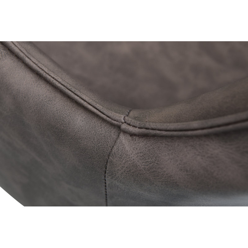 Morrisdale 51cm H Upholstered Side Chair, Brown
