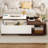 47.2"-59" W Extendable Coffee Table, Lift Coffee Table with Charging Station & Hidden Storage, Space Saving Center Table with Adjustable Shelf for Living Room, Home Office-119363439