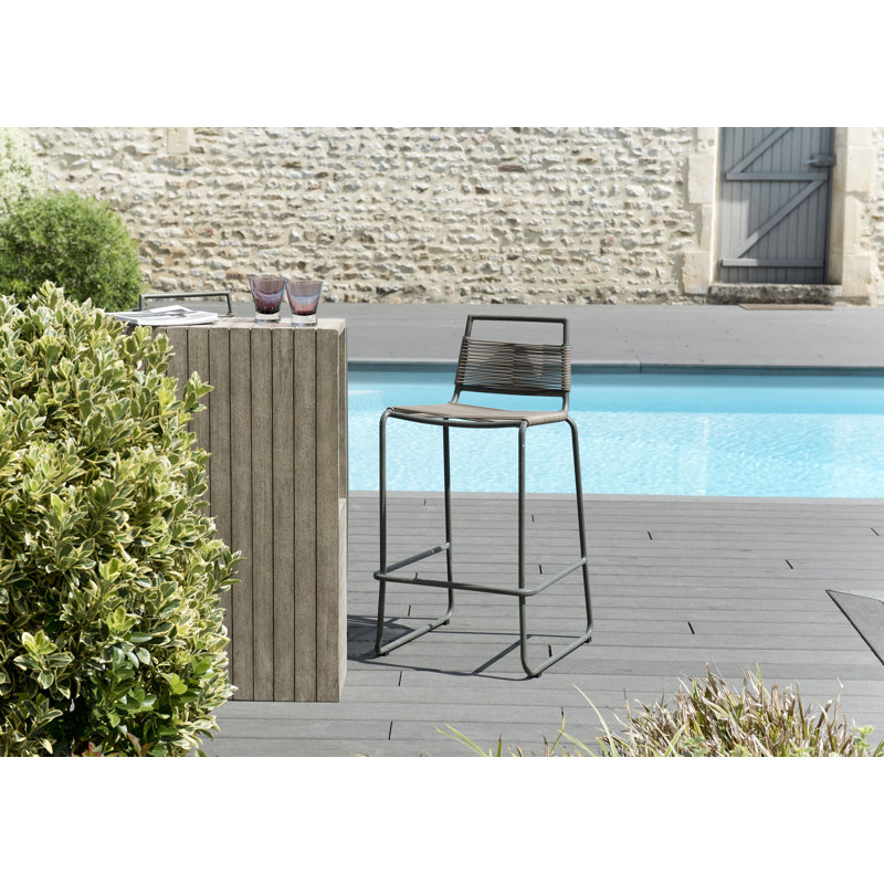 Worden Metal Outdoor Stool