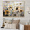 Souvenirs de coquelicots - Rêves de fleurs III - reproduction sur toile