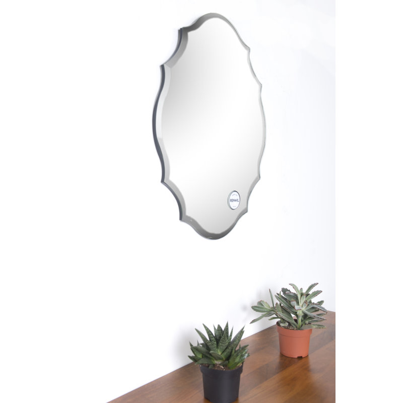 Scalloped Wall Mirror