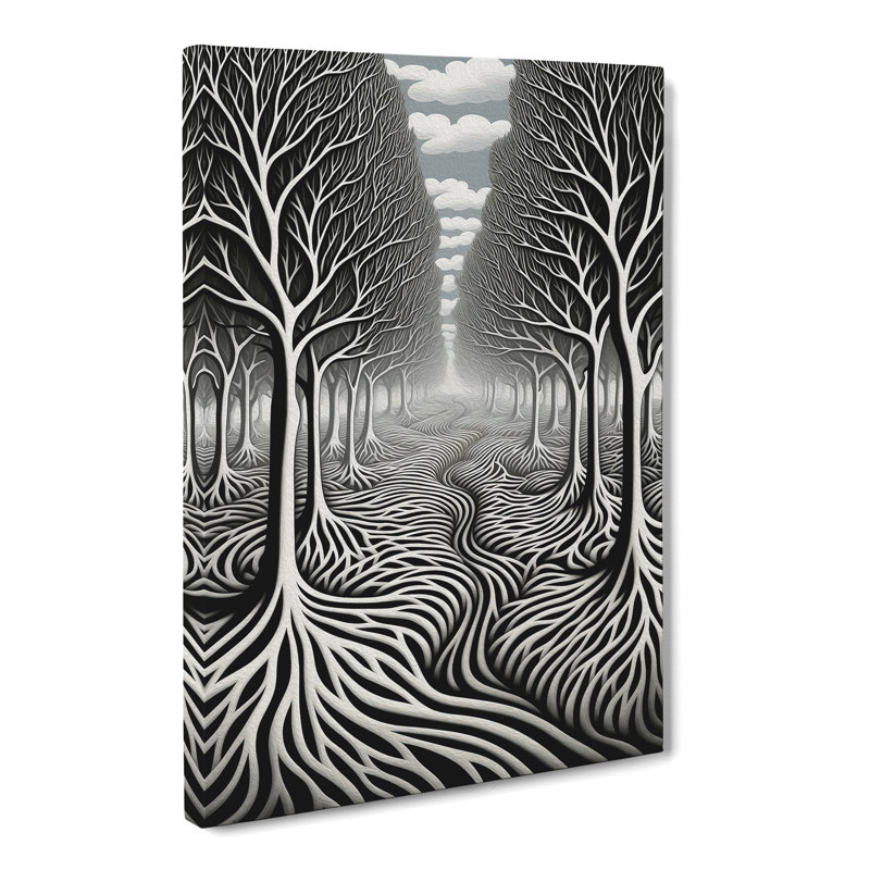 Forest - Print, 76cm H x 50cm W x 3cm D