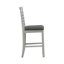 Chaise rembourrée à hauteur de comptoir Luz-238341267