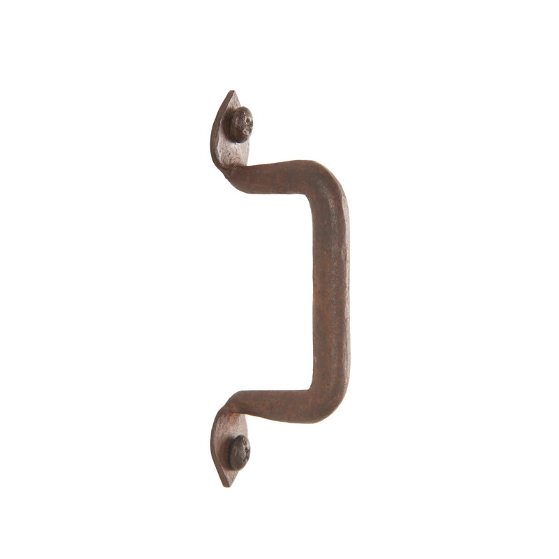 Poignée d'armoire forgée à la main 4,25 po, Oxidized