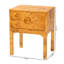 Table de chevet 2 tiroirs Eishah