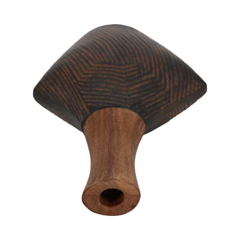 Kenai Handmade Wood Table Vase, 12"H x 9"W x 5"D