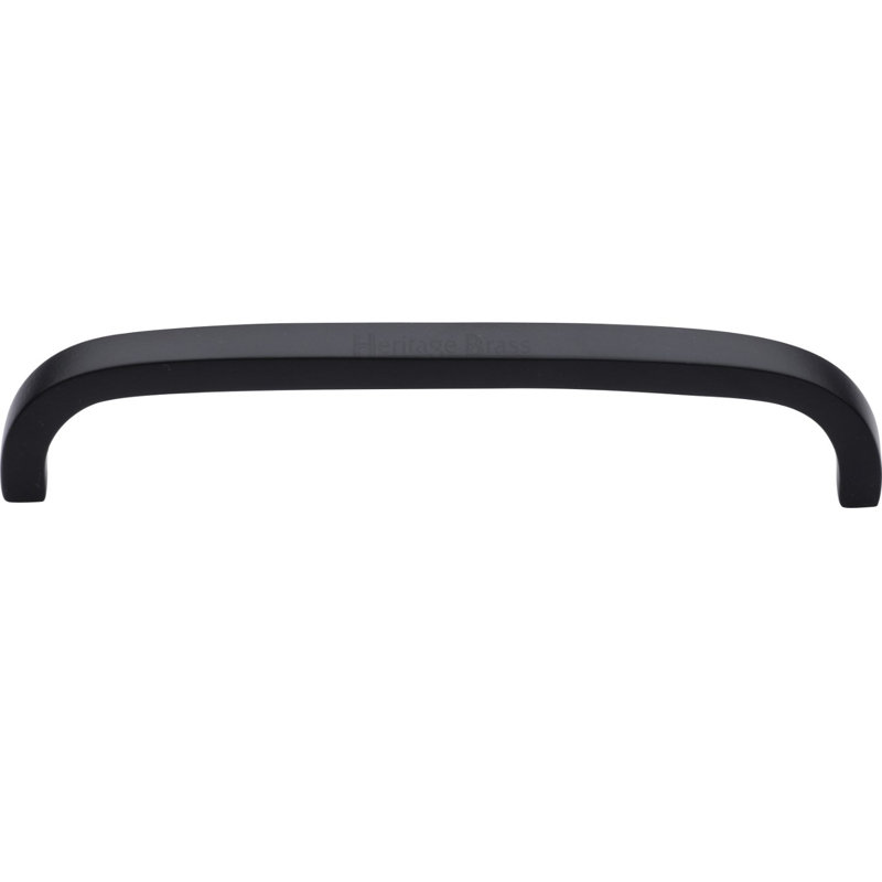 Heritage Brass Heritage D Shaped Cabinet Pull, Satin Nickel, 15.2cm L x 1.3cm W x 3.2cm D