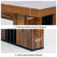Bureau de direction 70,86 pouces, bureau de direction