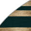 Tapis intérieur / extérieur vert HorizontalStripes-1734500025