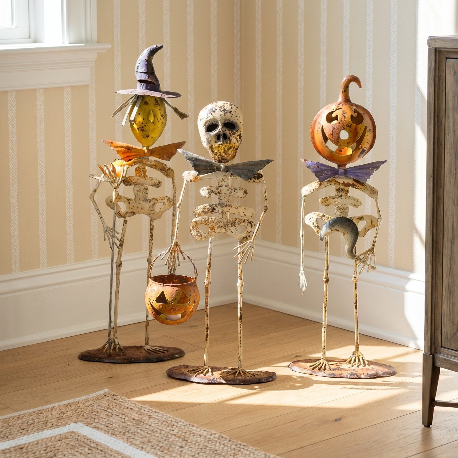 3-Piece Halloween Creature Figurine Set