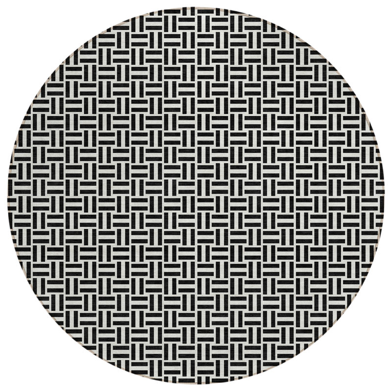  Maliana Area Rug, Round 8'