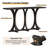 Thedrick 59.8'' Wooden Veneer Top Console Table-436767775