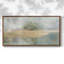 Silent Morning River - Toile tendue avec châssis encadré - Prêt à accrocher-243229881-243229831