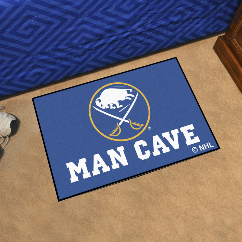 NHL Indoor Rug, Buffalo Sabers, Rectangle 1'7" x 2'6"