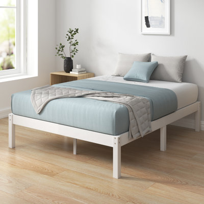 Bitha Solid Bamboo & Wood Platform Bed Frame