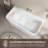 55‘’ Freestanding Soaking Acrylic Bathtub