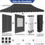 6m x 3m Iron Gazebo
