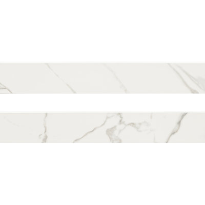 Zola 3 in. x 24 in. Polished Porcelain Bullnose Tile Trim