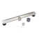 36" Linear Shower Drain with Offset Linear Pattern Grate