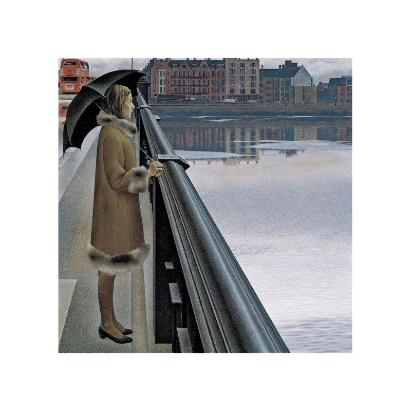 «The River Thames» par Alex Colville - Estampe numérique, H 28 po x l 22 po