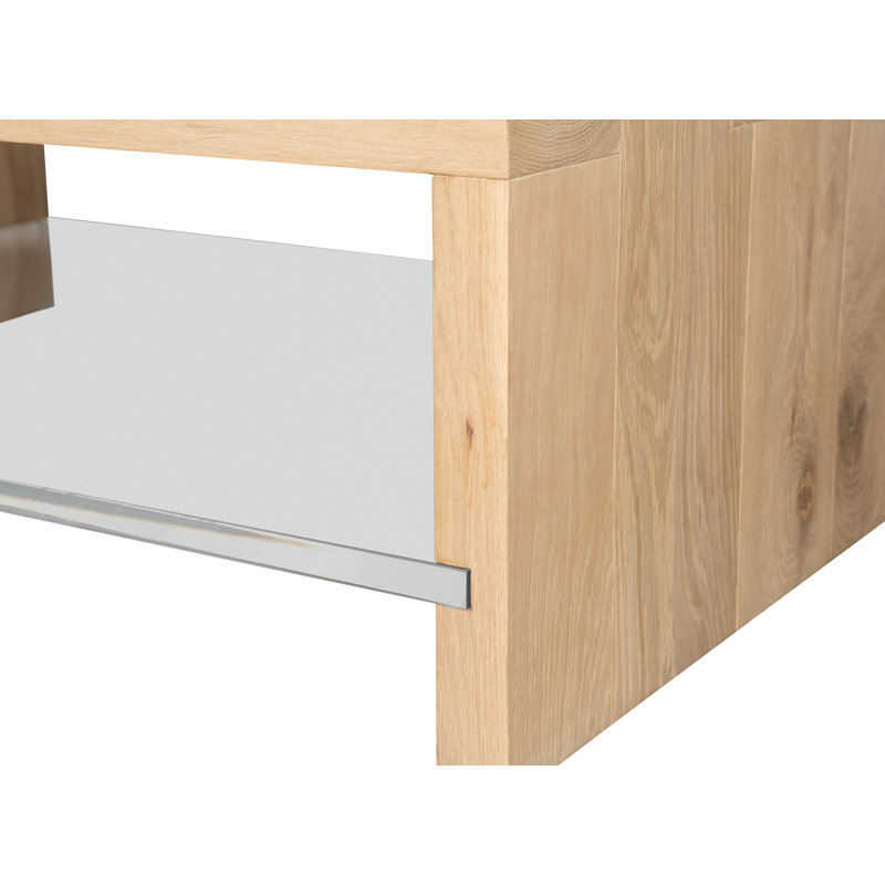 Grand Tour Solid Wood Coffee Table, Natural