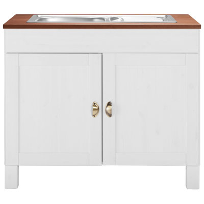 Edgarton 100cm Single Bathroom Vanity Base Only