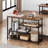 Entryway Table, 4-Tier Console Table with Storage Shelves