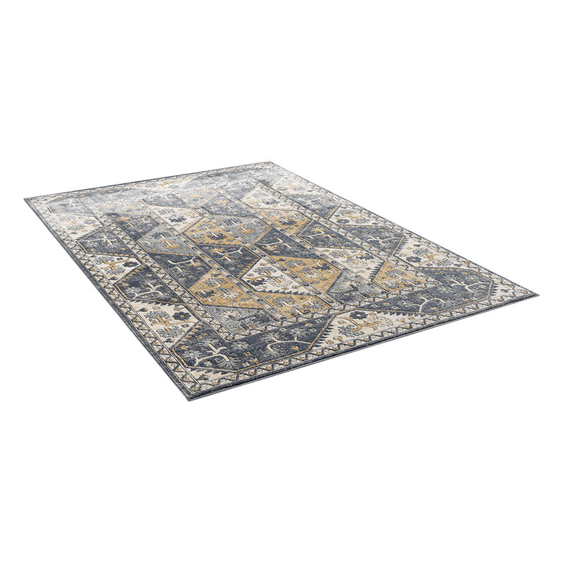 Area Rug, Tiled Border