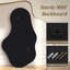 Irregular Wall Mirror, Asymmetrical Bathroom Vanity Mirror with Metal Frame, Modern Decorative Mirror-117010563-117010561