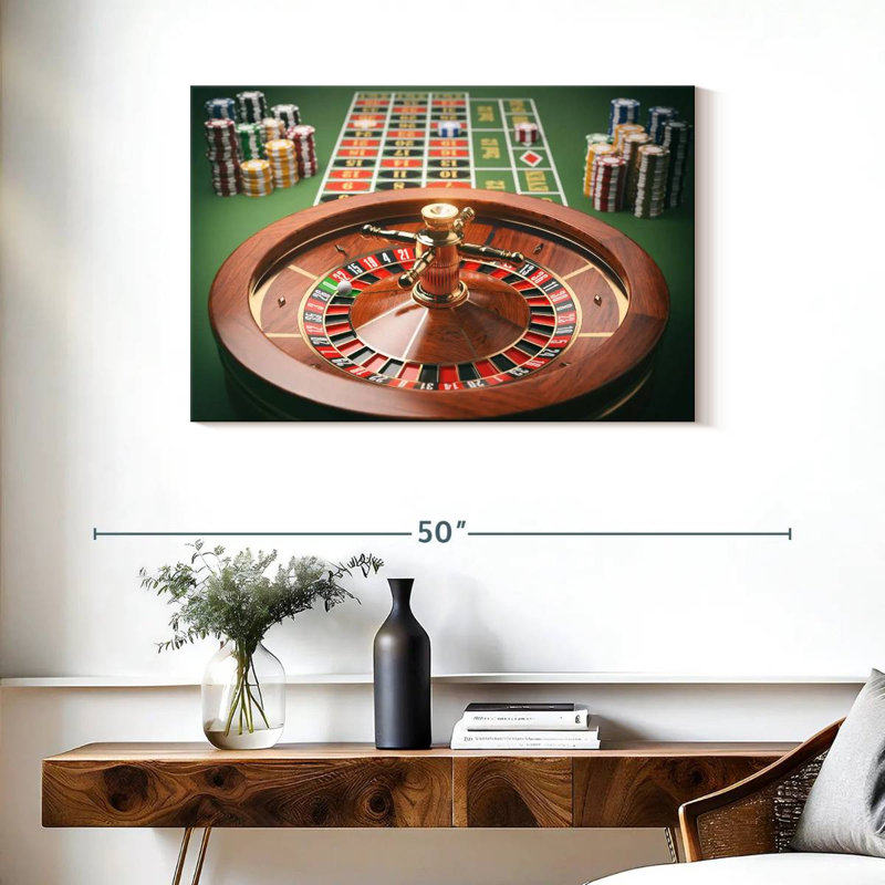 Senne roulette en bois, H 24 po x l 36 po
