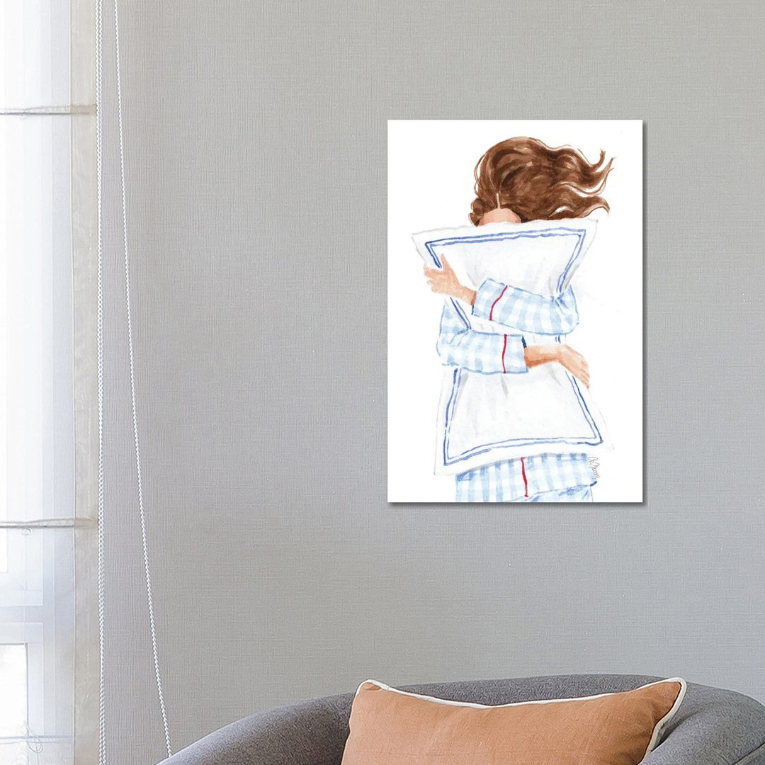 Gingham Pajamas von Style Of Brush - Gallery-Wrapped Canvas Giclée on Canvas