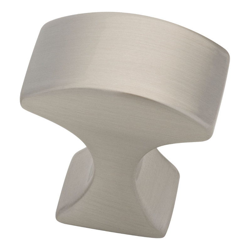 Decca 1" Length Bar Knob, Satin Nickel