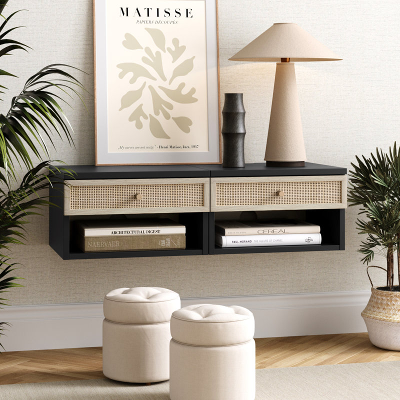 31.4'' W Nightstand, Light Oak