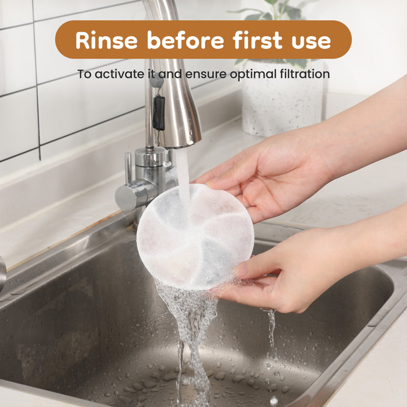 Paquet de 6 filtres de rechange pour fontaine à chat et pompe ZCW001