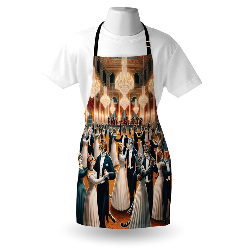 No Pattern Bib Apron