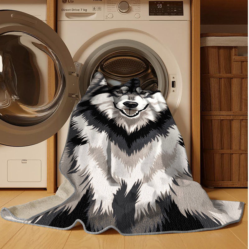  Tapis lavable Alaskan Malamute Dogs, Tapis de couloir 2 pi x 4 pi