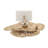 Aluminum Salma Gold Flower Statuary - Elegant Decorative Object-160313034