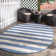 Robert Striped Indoor / Outdoor Rug