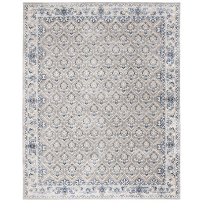 Asucena Light Gray/Blue Area Rug